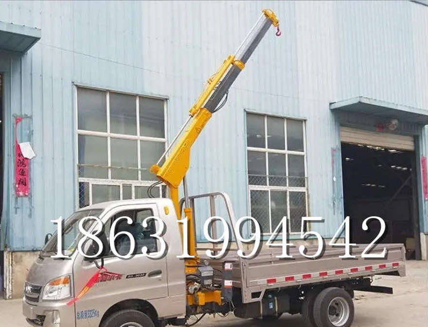 永登县车载吊机12/24V车载吊搬运轻卡搬运 多功能液压伸缩吊电动葫芦车载吊机